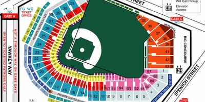 Fenway ಸ್ಥಾನವನ್ನು ನಕ್ಷೆ